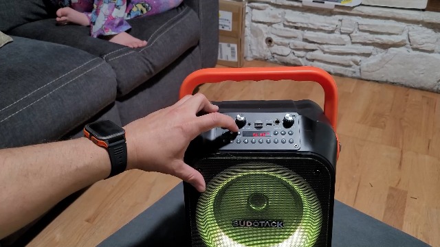 Watch SUDOTACK Karaoke Machine with Wireless Microphone SP-70 on